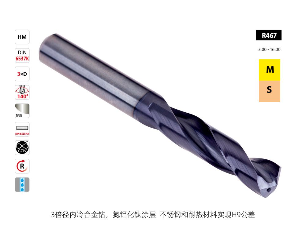 R46712.1 TIALN整体硬质合金