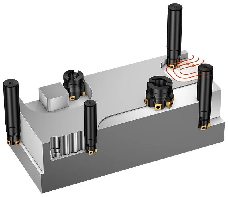 MS40立装重载方肩铣刀